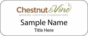 (image for) Chestnut & Vine, LLC Standard White badge