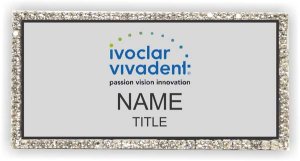 (image for) Ivoclar Vivadent Bling Silver badge