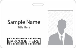 (image for) Chevy Chase Cardiologist Barcode ID Horizontal badge