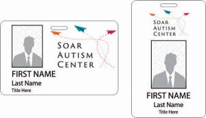 (image for) Soar Autism Center Photo ID Horizontal badge