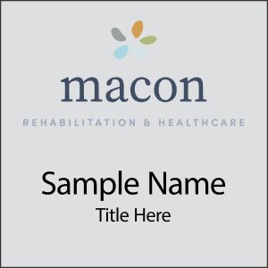 (image for) Macon Rehabilitation & Healthcare Square Silver badge