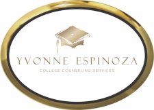 (image for) Yvonne Espinoza College Counseling Services Oval Executive Gold Other badge