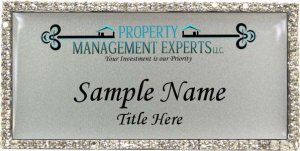 (image for) Property Management Experts LLC Bling Silver badge