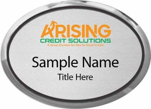 (image for) Arising Credit Solutions Oval Executive Silver badge