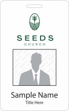 (image for) Seeds Church Photo ID Vertical badge