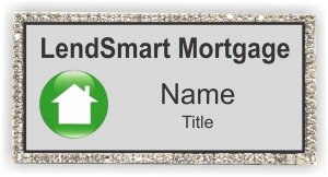 (image for) LendSmart Mortgage Bling Silver badge