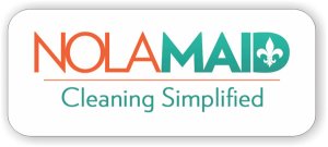 (image for) nola maid Standard White badge