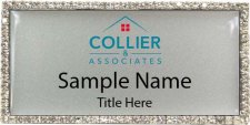 (image for) Collier and Associates Bling Silver badge