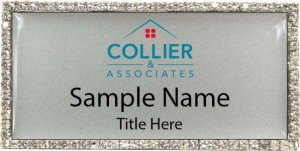 (image for) Collier and Associates Bling Silver badge