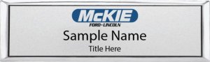 (image for) McKie Ford Lincoln Small Executive Silver badge