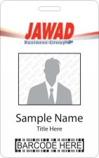 (image for) Jawad Group Barcode ID Vertical badge