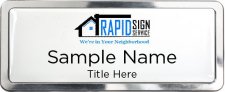 (image for) Rapid Sign Service Prestige Polished badge