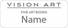 (image for) Vision Art Standard White Badge