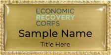 (image for) Economic Recovery Corps Bling Gold Badge