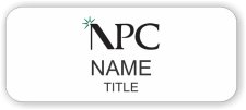 (image for) NPC Standard White badge