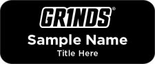 (image for) Grinds Coffee Pouches Standard Black Badge