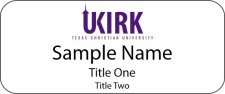 (image for) UKirk TCU Standard White Badge