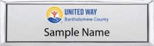 (image for) United Way of Bartholomew County Small Executive Silver Badge
