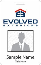 (image for) Evolved Exteriors Photo ID Vertical Badge