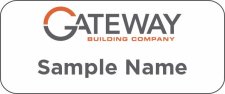 (image for) Gateway Building Company Standard White Badge