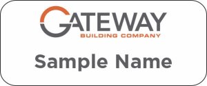 (image for) Gateway Building Company Standard White Badge