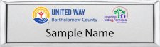 (image for) United Way of Bartholomew County Small Executive Silver Badge