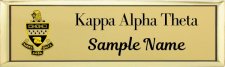 (image for) Kappa Alpha Theta Small Executive Gold Badge