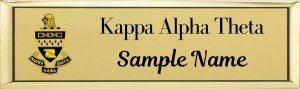 (image for) Kappa Alpha Theta Small Executive Gold Badge