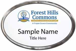 (image for) Triple Crown Senior Living Oval Prestige Polished Badge