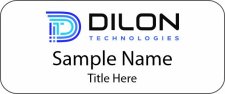 (image for) Dilon Standard White Badge