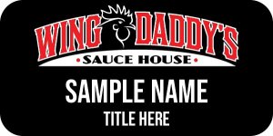 (image for) Wing Daddy\'s Sauce House Standard Other Badge