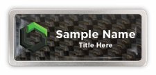 (image for) Carbon Fiber Recycling Prestige Satin Anodized Carbon Badge