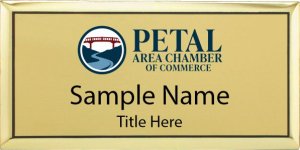 (image for) Petal Area Chamber of Commerce Executive Gold Badge