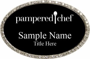 (image for) Pampered Chef Bling Silver Other Badge