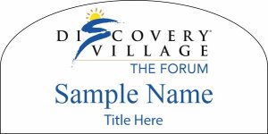 (image for) Discovery Village at the Forum Custom Badge Badge