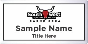 (image for) Southwest Artisan Beef Jerky Executive White Badge