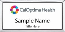 (image for) CalOptima Health Executive White Badge