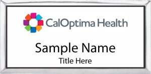 (image for) CalOptima Health Executive White Badge