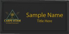 (image for) Carpe Vitam Hypnotherapy Executive Black Badge