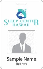 (image for) Sleep Center Hawaii Photo ID Vertical Badge