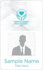 (image for) Gentle Hands Healthcare llc Photo ID Vertical Badge