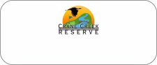 (image for) Crane Creek Reserve Golf Course Standard White Badge