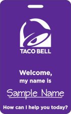 (image for) Taco Bell ID Vertical Badge