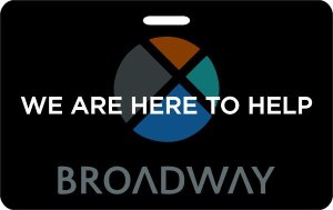 (image for) BROADWAY CHRISTIAN ID Horizontal Badge