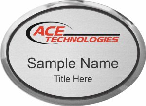 (image for) Ace Technologies LLC Oval Executive Silver Badge