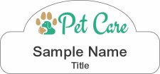 (image for) Pet Care Shaped Other Badge