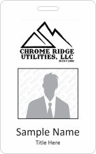 (image for) CHROME RIDGE UTILITIES, LLC Photo ID Vertical Badge