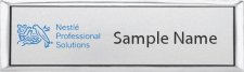 (image for) Nestle Professional Solutions Small Executive Silver Badge