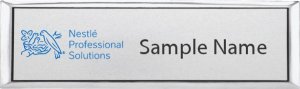 (image for) Nestle Professional Solutions Small Executive Silver Badge