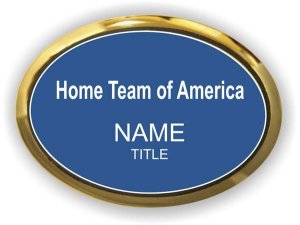 (image for) Home Team of America Oval Executive Gold badge